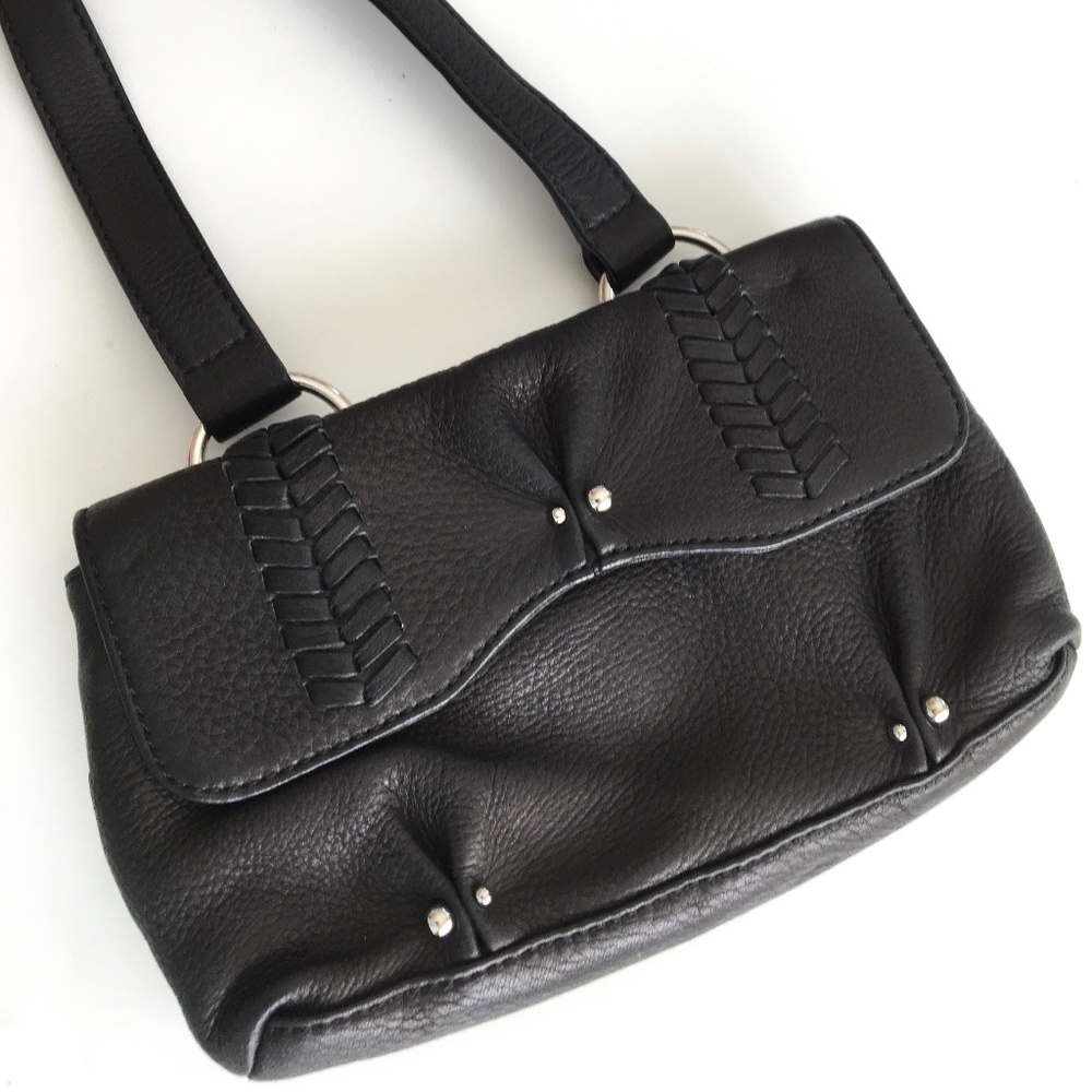 Leonello Borghi Small Black Handbag